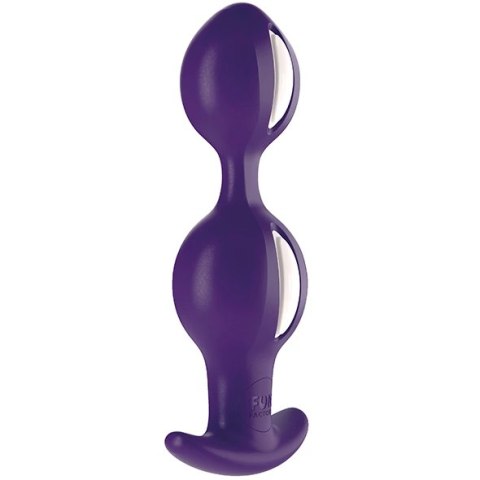 Plug analny - Fun Factory B Balls Duo Dark Violet Fun Factory Plug analny - Fun Factory B Balls Duo Dark Violet Fun Factory