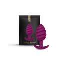 Plug analny - Gvibe Gplug Twist 2 Sweet Raspberry Gvibe
