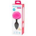 Plug analny - Happy Rabbit Bunny Tail Butt Plug Large Happy Rabbit