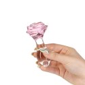 Szklany plug analny - Pillow Talk Rosy with Bonus Bullet Pillow Talk