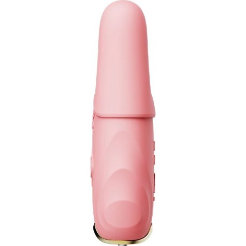 Wibrujące zaciski na sutki - Zalo Nave Coral Pink Zalo Wibrujące zaciski na sutki - Zalo Nave Coral Pink Zalo