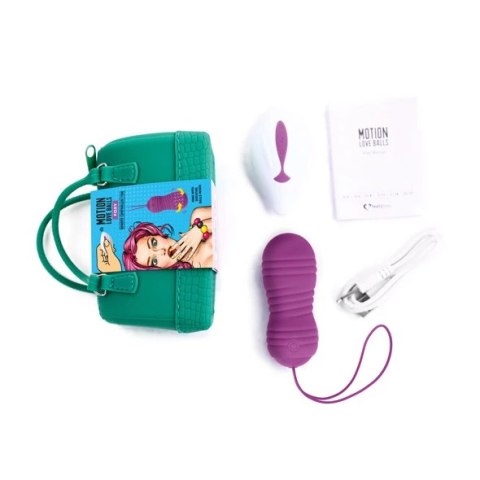 Zdalnie sterowane jajeczko wibrujące - FeelzToys Motion Love Balls Foxy FeelzToys Zdalnie sterowane jajeczko wibrujące - FeelzToys Motion Love Balls Foxy FeelzToys