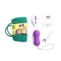 Zdalnie sterowane jajeczko wibrujące - FeelzToys Motion Love Balls Twisty FeelzToys
