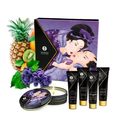 Zestaw akcesoriów - Shunga Geishas Secret Kit Exotic Fruits Shunga Zestaw akcesoriów - Shunga Geishas Secret Kit Exotic Fruits Shunga