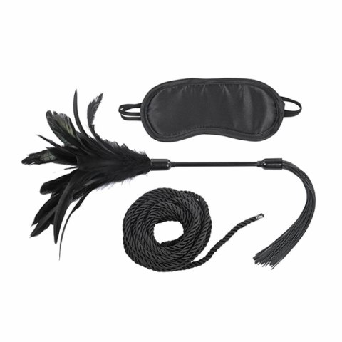 Zestaw bondage - Sportsheets Sex & Mischief Shadow Tie and Tickle Kit Sportsheets Zestaw bondage - Sportsheets Sex & Mischief Shadow Tie and Tickle Kit Sportsheets