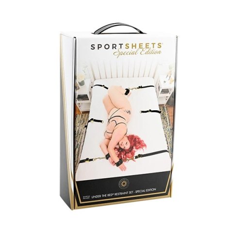 Zestaw do krępowania do łóżka - Sportsheets Under the Bed Restraint Set Special Edition Sportsheets Zestaw do krępowania do łóżka - Sportsheets Under the Bed Restraint Set Special Edition Sportsheets