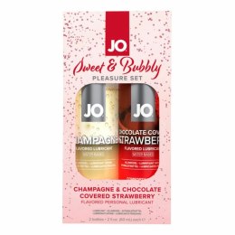 Zestaw lubrykantów - System JO Sweet & Bubbly Set 2 x 60 ml System JO
