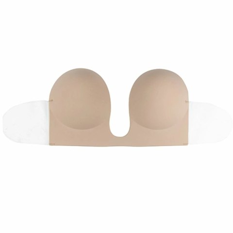 Biustonosz ze skrzydełkami - Bye Bra Seamless U-Style Bra Miseczka B Nude Bye Bra Biustonosz ze skrzydełkami - Bye Bra Seamless U-Style Bra Miseczka B Nude Bye Bra