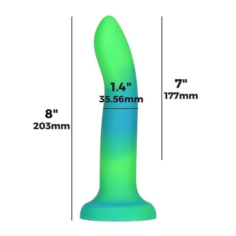 Dildo - Addiction Rave Dong Blue/Green Addiction Dildo - Addiction Rave Dong Blue/Green Addiction