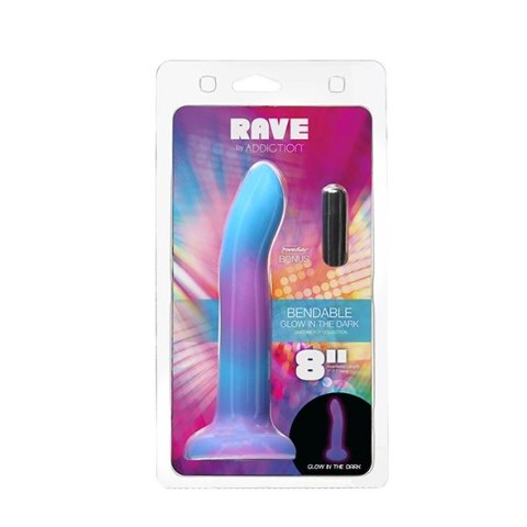 Dildo - Addiction Rave Dong Blue/Purple Addiction Dildo - Addiction Rave Dong Blue/Purple Addiction