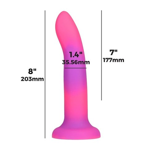 Dildo - Addiction Rave Dong Pink/Purple Addiction Dildo - Addiction Rave Dong Pink/Purple Addiction