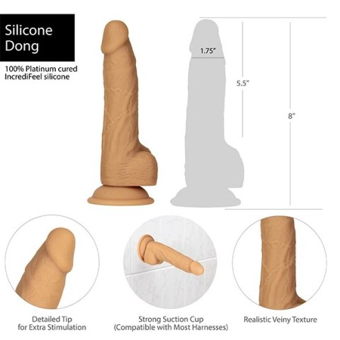 Dildo - Naked Addiction Dual Density Dong 20 cm Caramel Naked Addiction Dildo - Naked Addiction Dual Density Dong 20 cm Caramel Naked Addiction