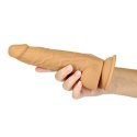Dildo - Naked Addiction Dual Density Dong 20 cm Caramel Naked Addiction
