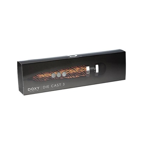 Masażer - Doxy Die Cast 3 Wand Massager Tiger Doxy Masażer - Doxy Die Cast 3 Wand Massager Tiger Doxy
