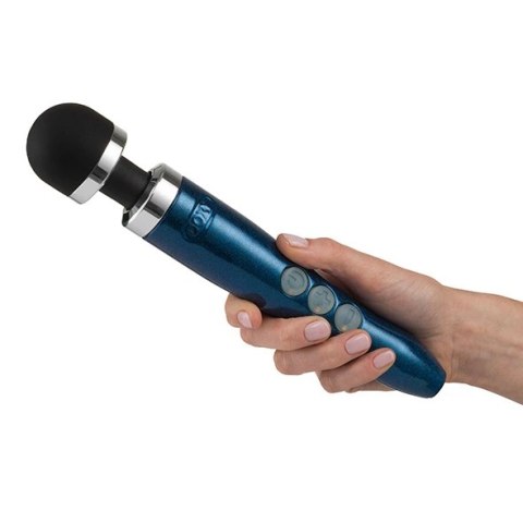 Masażer - Doxy Die Cast 3R Wand Massager Blue Flame Doxy Masażer - Doxy Die Cast 3R Wand Massager Blue Flame Doxy