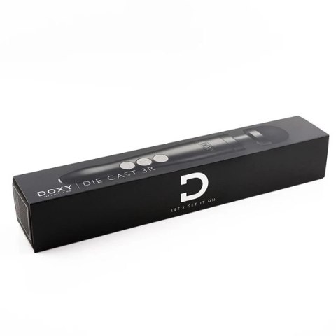 Masażer - Doxy Die Cast 3R Wand Massager Matte Black Doxy Masażer - Doxy Die Cast 3R Wand Massager Matte Black Doxy