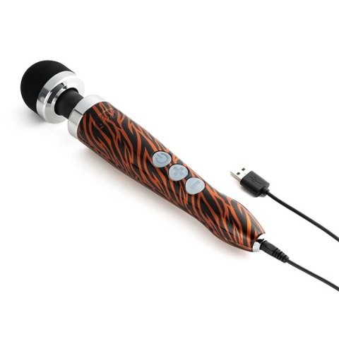 Masażer - Doxy Die Cast 3R Wand Massager Tiger Doxy Masażer - Doxy Die Cast 3R Wand Massager Tiger Doxy