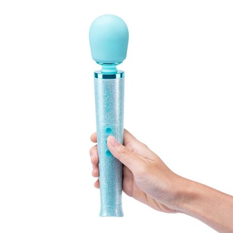 Masażer - Le Wand Petite All That Glimmers Massager Blue Le Wand