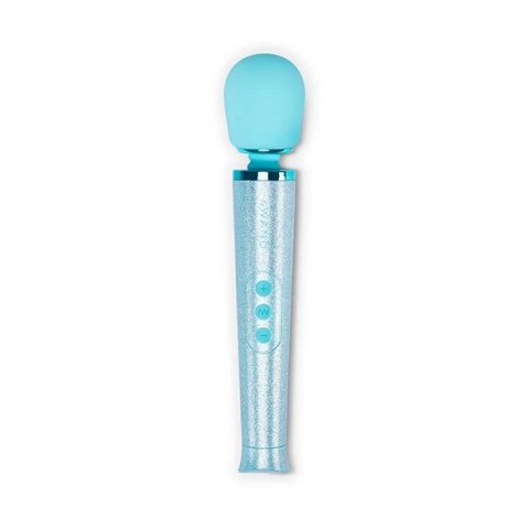 Masażer - Le Wand Petite All That Glimmers Massager Blue Le Wand Masażer - Le Wand Petite All That Glimmers Massager Blue Le Wand