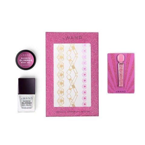 Masażer - Le Wand Petite All That Glimmers Massager Pink Le Wand Masażer - Le Wand Petite All That Glimmers Massager Pink Le Wand
