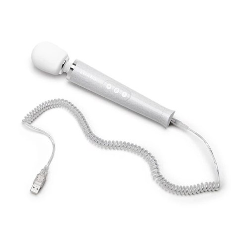 Masażer - Le Wand Petite All That Glimmers Massager White Le Wand Masażer - Le Wand Petite All That Glimmers Massager White Le Wand