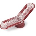 Masturbator z ogrzewaczem - Tenga Flip Zero 0 Red and Flip Warmer Set Tenga