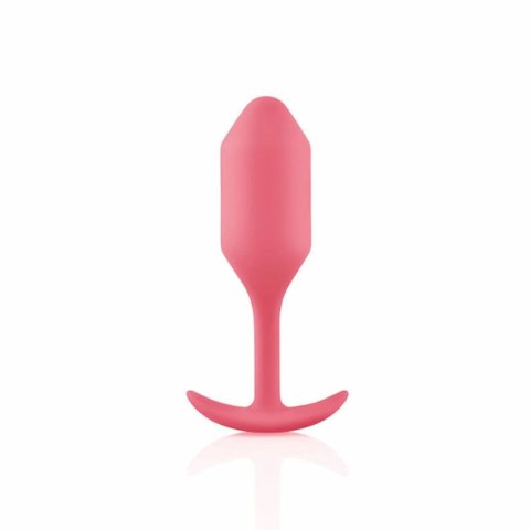 Plug analny - B-Vibe Snug Plug 2 Coral B-Vibe