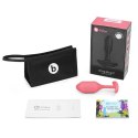 Plug analny - B-Vibe Snug Plug 2 Coral B-Vibe