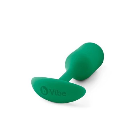 Plug analny - B-Vibe Snug Plug 2 Green B-Vibe Plug analny - B-Vibe Snug Plug 2 Green B-Vibe