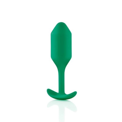 Plug analny - B-Vibe Snug Plug 2 Green B-Vibe Plug analny - B-Vibe Snug Plug 2 Green B-Vibe