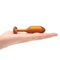 Plug analny - B-Vibe Snug Plug 2 Sunburst B-Vibe