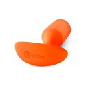 Plug analny - B-Vibe Snug Plug 3 Orange B-Vibe