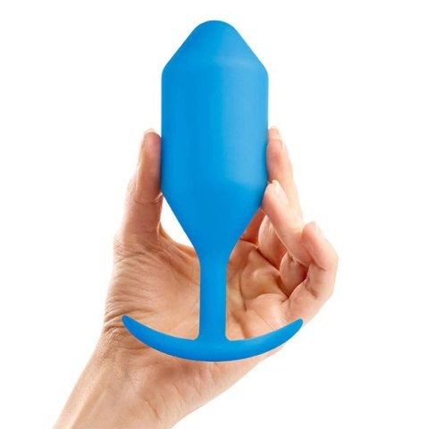 Plug analny - B-Vibe Snug Plug 5 Blue B-Vibe Plug analny - B-Vibe Snug Plug 5 Blue B-Vibe