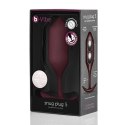 Plug analny - B-Vibe Snug Plug 5 Dark Red B-Vibe