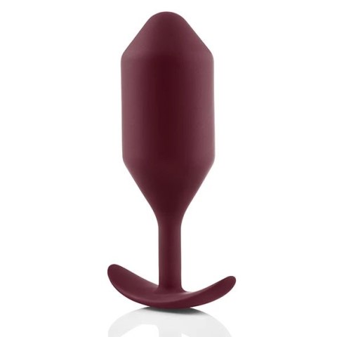 Plug analny - B-Vibe Snug Plug 5 Dark Red B-Vibe Plug analny - B-Vibe Snug Plug 5 Dark Red B-Vibe