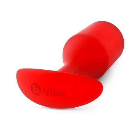 Plug analny - B-Vibe Snug Plug 6 Red B-Vibe Plug analny - B-Vibe Snug Plug 6 Red B-Vibe