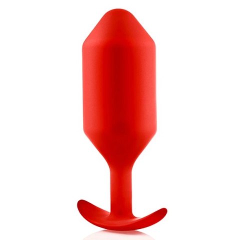Plug analny - B-Vibe Snug Plug 6 Red B-Vibe Plug analny - B-Vibe Snug Plug 6 Red B-Vibe
