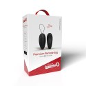 Zdalnie sterowane jajeczko wibrujące - The Screaming O Premium Remote Egg Black The Screaming O