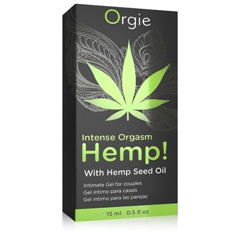 Żel stymulujący - Orgie Hemp! Intense Orgasm 15 ml Orgie Żel stymulujący - Orgie Hemp! Intense Orgasm 15 ml Orgie