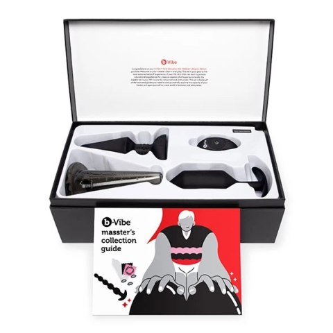 Zestaw akcesoriów - B-Vibe Anal Education Set mASSters Degree Edition B-Vibe Zestaw akcesoriów - B-Vibe Anal Education Set mASSters Degree Edition B-Vibe