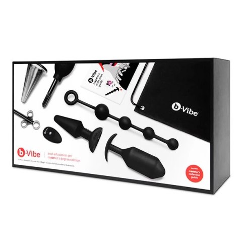 Zestaw akcesoriów - B-Vibe Anal Education Set mASSters Degree Edition B-Vibe Zestaw akcesoriów - B-Vibe Anal Education Set mASSters Degree Edition B-Vibe