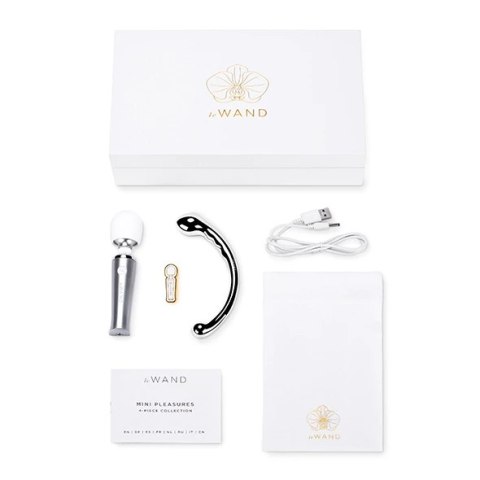 Zestaw akcesoriów - Le Wand Mini Pleasures 4-Piece Collection Le Wand Zestaw akcesoriów - Le Wand Mini Pleasures 4-Piece Collection Le Wand