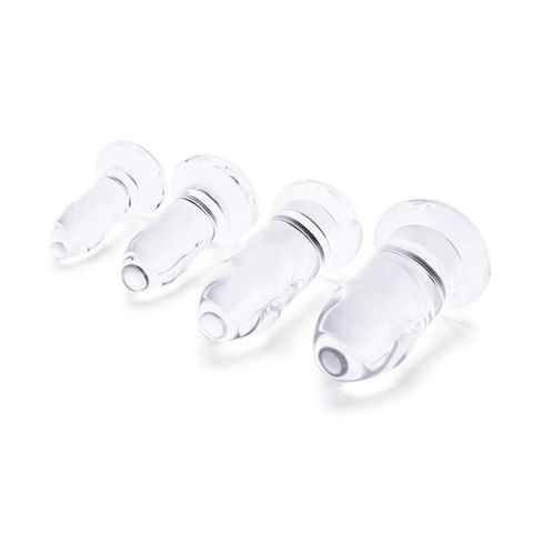 Zestaw szklanych plugów analnych - B-Vibe Anal Dilators Set B-Vibe Zestaw szklanych plugów analnych - B-Vibe Anal Dilators Set B-Vibe