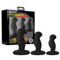 Zestaw wibrujących korków analnych - Nexus G-Play Trio+ Black Nexus
