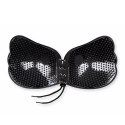 Biustonosz samonośny - Bye Bra Lace-It Bra Miseczka E Black Bye Bra
