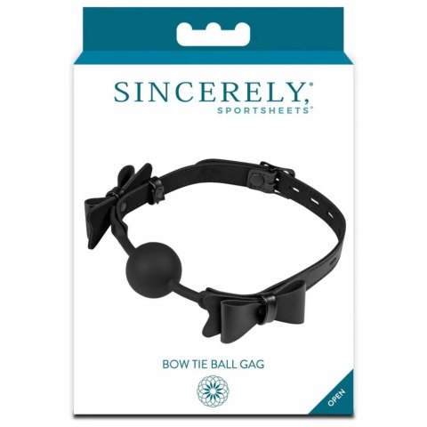 Knebel - Sportsheets Sincereley Bow Tie Ball Gag Sportsheets Knebel - Sportsheets Sincereley Bow Tie Ball Gag Sportsheets