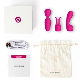 Masażer - Nomi Tang Pocket Wand Hot Pink Nomi Tang
