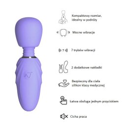 Masażer - Nomi Tang Pocket Wand Lavender Nomi Tang