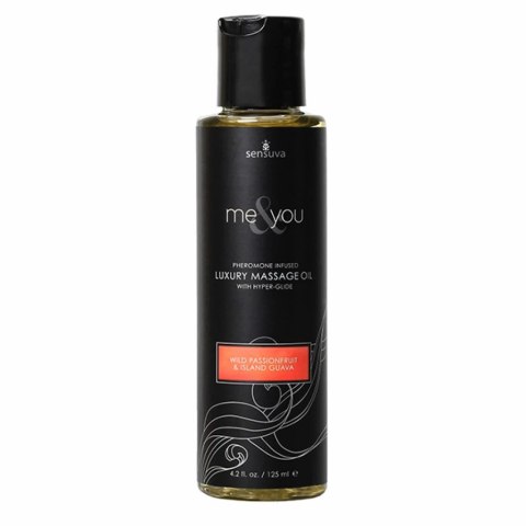Olejek do masażu - Sensuva Me & You Wild Passion Fruit & Island Guava Massage Oil 125 ml Sensuva Olejek do masażu - Sensuva Me & You Wild Passion Fruit & Island Guava Massage Oil 125 ml Sensuva
