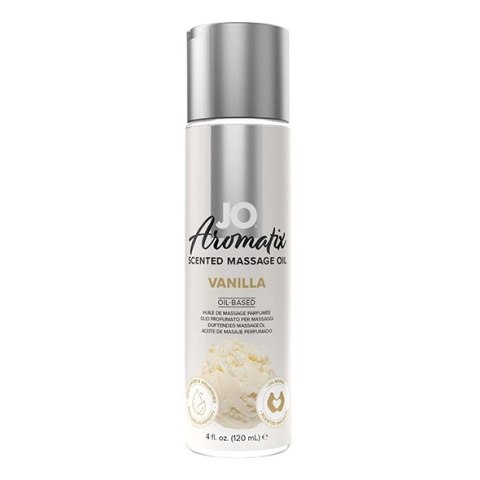 Olejek do masażu - System JO Aromatix Massage Oil Vanilla 120 ml System JO Olejek do masażu - System JO Aromatix Massage Oil Vanilla 120 ml System JO